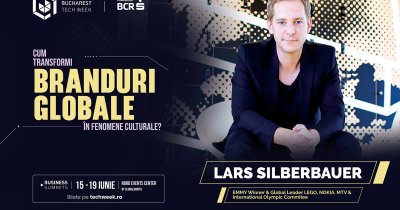 Lars Silberbauer, câștigător Emmy și lider global în marketing, vine la Bucharest Tech Week 2026