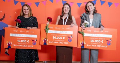 She’s Next Pitch Day: cine sunt antreprenoarele care au câștigat grant-urile de 60.000 de euro