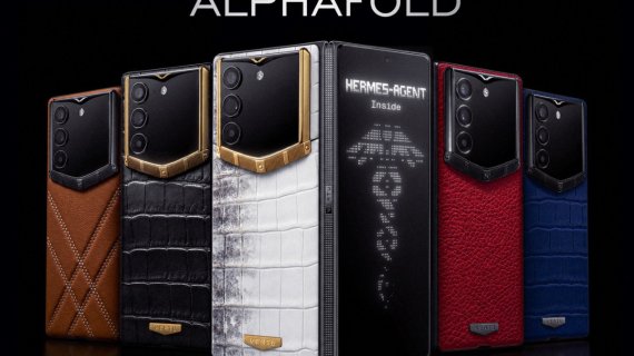 Da, acesta este un smartphone de peste 6.800 de dolari de la Vertu. Și are tot AI-ul din lume