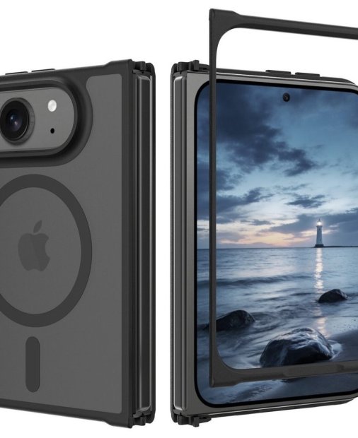 iPhone Ultra, adică pliabilul Apple, apare în noi imagini de la producătorii de huse