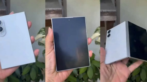 Samsung Galaxy ZFold8 Wide apare într-un video. E mai subțire și mai lat