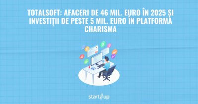 TotalSoft: afaceri de 46 mil. euro în 2025 și investiții de peste 5 mil. euro în platforma Charisma