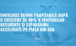 FintechOS devine profitabilă după o creștere de 40% a veniturilor recurente și expansiunii accelerate pe piața din SUA