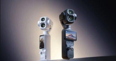 DJI Osmo Pocket 4P este camera portabilă ce rivalizează cu Insta360 Luna Ultra