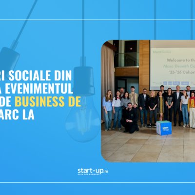 Două afaceri cu impact pozitiv din România reprezintă țara noastră la evenimentul de pitching re:Marc la Budapesta