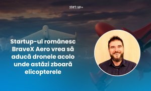 Startup-ul românesc BraveX Aero construiește drone pentru misiuni pe care astăzi le fac elicopterele