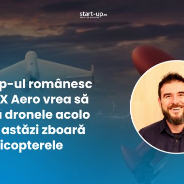 Startup-ul românesc BraveX Aero construiește drone pentru misiuni pe care astăzi le fac elicopterele