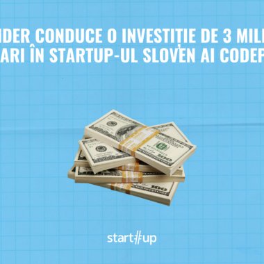 GapMinder conduce o investiție de 3 milioane de dolari în startup-ul sloven AI Codeplain