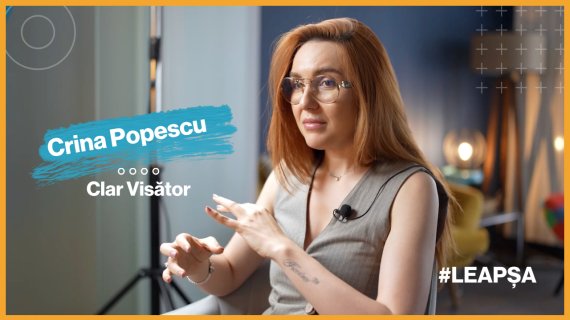 Crina Popescu, fondator Clar Visător Studio: „Talentul înseamnă 30% din cheia succesului. Restul înseamnă business”