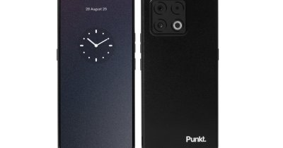 Punkt. MC03 este un smartphone proiectat în Elveția și asamblat în Germania. Promite suvernaitatea datelor