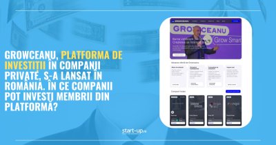 Growceanu, platforma de investiții în companii private, devine oficial activă. În ce companii pot investi membrii din platformă?
