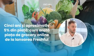 Cinci ani și aproximativ 5% din piață: cum arată piața de grocery online de la lansarea Freshful