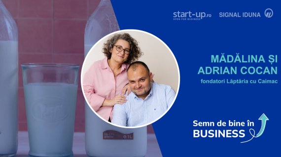 Mădălina și Adrian Cocan, Lăptăria cu Caimac: ”un lider adevărat construiește un univers funcțional în care fiecare om are loc să crească”