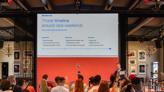 Bitdefender extinde parteneriatul tehnic cu Scuderia Ferrari. Principalele amenințări asupra fanilor pe internet