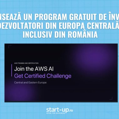 AWS oferă dezvoltatorilor din România acces gratuit timp de trei luni la cursuri de AI și machine learning