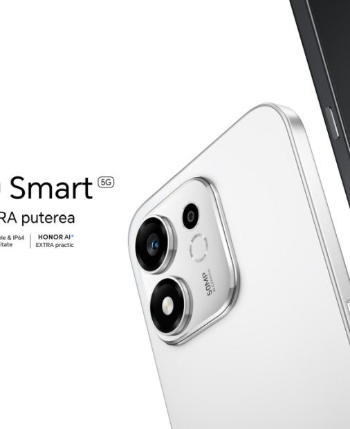 HONOR 600 Smart 5G se lansează în România cu baterie de 7.700 mAh și funcții AI
