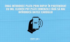 eMAG introduce plata prin RoPay în parteneriat cu ING. Clienții pot plăti comenzile fără să mai introducă datele cardului