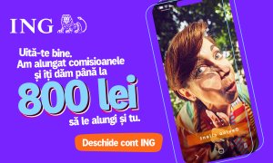 Vezi cum e viața la ING și primești până la 800 de lei testând serviciile băncii