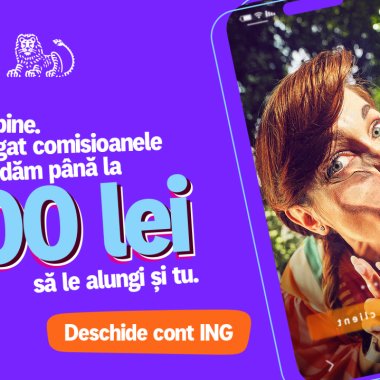 Vezi cum e viața la ING și primești până la 800 de lei testând serviciile băncii