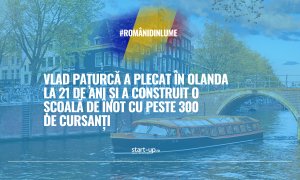 Vlad Pațurcă a plecat în Olanda la 21 de ani și a deschis o școală de înot cu peste 300 de cursanți | Români din lume