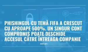 Phishingul cu temă FIFA a crescut cu aproape 500%. Un singur cont compromis poate deschide accesul către întreaga companie