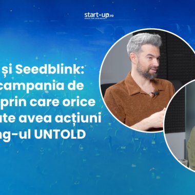 UNTOLD și SeedBlink: campania de finanțare prin care orice român poate avea acțiuni în holding-ul Untold, cu investiții de la 1000 de euro