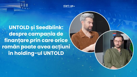 UNTOLD și SeedBlink: campania de finanțare prin care orice român poate avea acțiuni în holding-ul Untold, cu investiții de la 1000 de euro