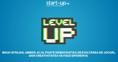 Mihai Sfrijan, Amber: AI-ul poate democratiza dezvoltarea de jocuri, dar creativitatea va face diferența