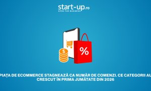 Piața de ecommerce stagnează ca număr de comenzi. Ce categorii au crescut în prima jumătate din 2026