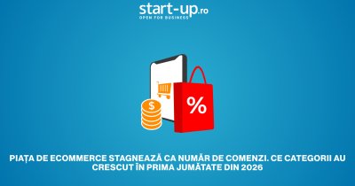 Piața de ecommerce stagnează ca număr de comenzi. Ce categorii au crescut în prima jumătate din 2026