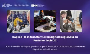 Digital Innovation Zone caută companii tech pentru proiectele de digitalizare din regiunea Nord-Est