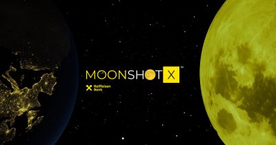 Înscrieri deschise pentru cea de-a treia ediție a MoonShotX, programul Raiffeisen Bank și InnovX