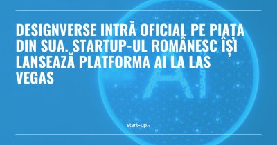 DesignVerse intră oficial pe piața din SUA. Startup-ul românesc își lansează platforma AI la Las Vegas