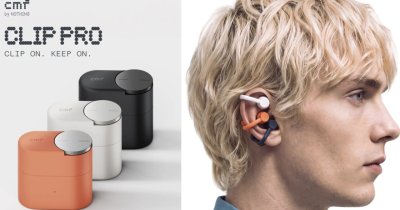 CMF Clip Pro, căștile open-ear ieftine de la compania care produce telefoanele Nothing