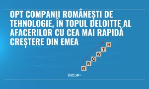 Opt companii românești de tehnologie, în topul Deloitte al afacerilor cu cea mai rapidă creștere din EMEA