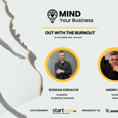 Investitor și fondator față în față despre wellbeing-ul mintal la Mind your Business 2026