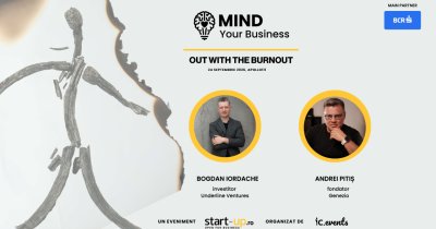 Investitor și fondator față în față despre wellbeing-ul mintal la Mind your Business 2026