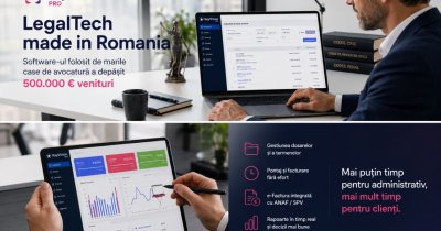 Softventure, compania care digitalizează avocatura românească de 15 ani, trece de 500.000 de euro venituri