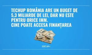 TechUp România are un buget de 5,3 miliarde de lei, dar nu este pentru orice IMM. Cine poate accesa finanțarea