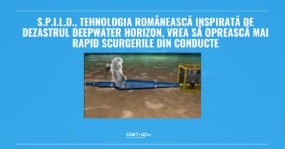 S.P.I.L.D., tehnologia românească ce vrea să reducă de la săptămâni la ore intervențiile la conductele avariate