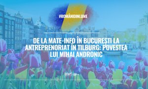 A plecat la studii în Olanda, iar la 20 de ani construiește Sentinellis între Tilburg și București | Români din lume