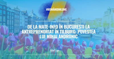 A plecat la studii în Olanda, iar la 20 de ani construiește Sentinellis între Tilburg și București | Români din lume