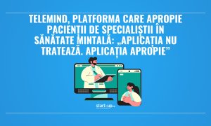 TeleMind, platforma care apropie pacienții de specialiștii în sănătate mintală: „Aplicația nu tratează. Aplicația apropie”