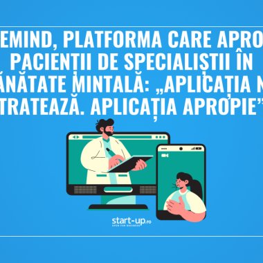 TeleMind, platforma care apropie pacienții de specialiștii în sănătate mintală: „Aplicația nu tratează. Aplicația apropie”