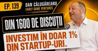 Business Room Podcast | Dan Călugăreanu, Early Game Ventures. Cum poate ieși un startup din "Valea Morții"