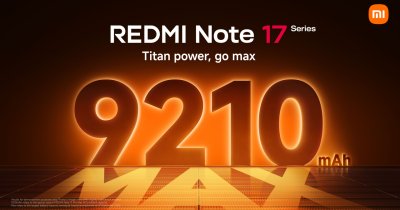 Xiaomi Redmi Note 17 e prezentat oficial în China. Urmează lansarea în România din septembrie