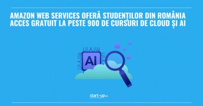 Amazon Web Services oferă studenților din România acces gratuit la peste 900 de cursuri de cloud și AI