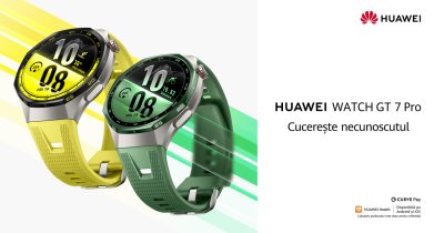 HUAWEI lansează în România seria Watch GT 7 cu monitorizarea sporturilor de iarnă