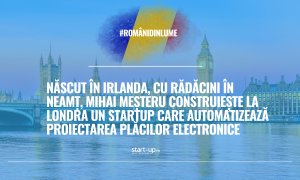 Născut în Irlanda, cu rădăcini în Neamț, Mihai Meșteru construiește la Londra un startup care automatizează proiectarea plăcilor electronice | Români din lume