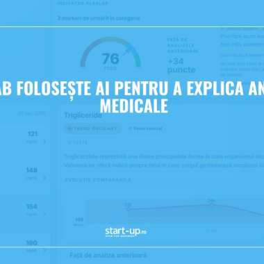 KlarLab, platforma care explică analizele medicale. „Simplificăm formularea, nu realitatea medicală”